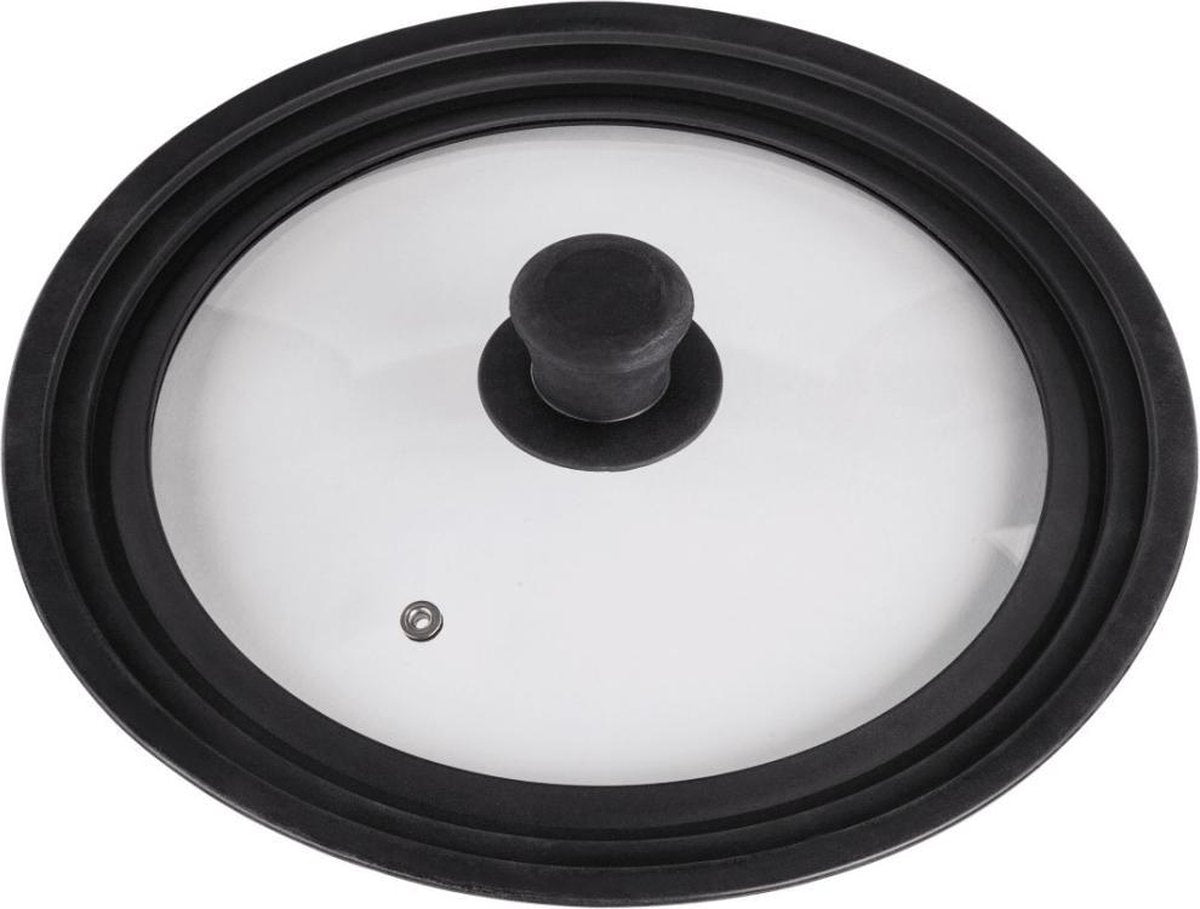 Xavax Universal-Glasdeckel mit Silikonrand 24-28