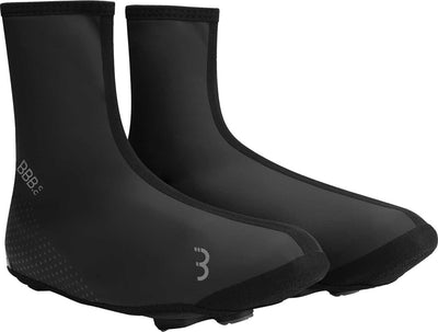 BBB Cycling Waterflex 3.0 Fahrradüberschuhe Radsport – Überschuhe Mountainbike – wasserabweisend – Schwarz – Größe 41 42 – BWS-23