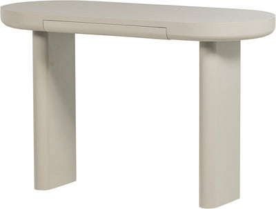 Holz-Mael-Schreibtisch – Furnier – Staub – 75 x 120 x 50