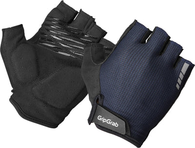 Gripgrab – gepolsterte Explr-Kurzfinger-Sommer-Fahrradhandschuhe mit Polsterung – Unisex – Marineblau