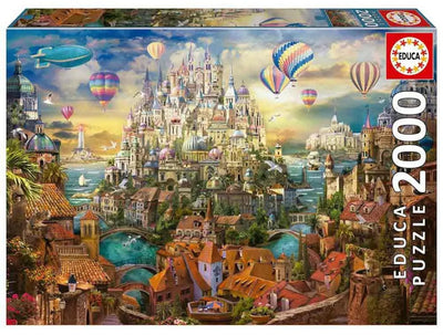 Educa - Puzzle - 2000 Teile - Stadt der Träume