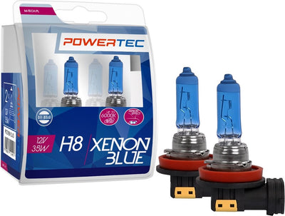 Powertec h8 12v - Xenonblau - Set