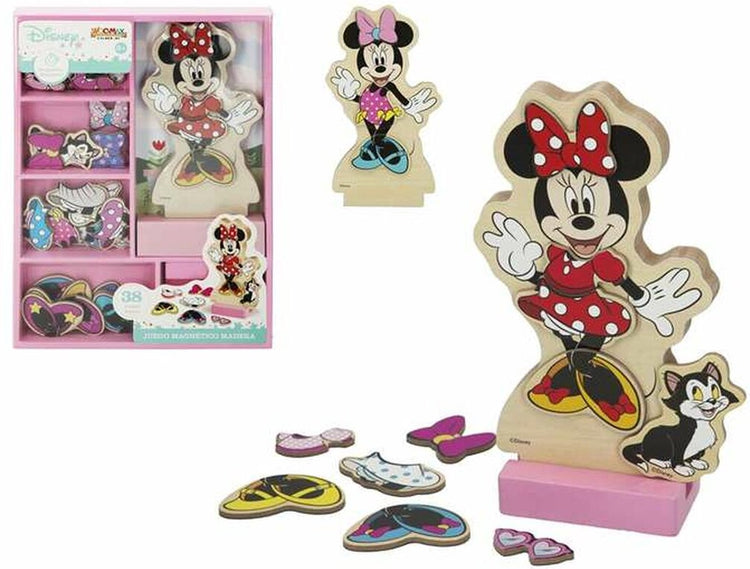 Woomax Minnie Mouse Dressing-Set – Holz mit Magnet