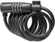 Trelock SK108 Spiral Cable Lock Code 180 8mm schwarz