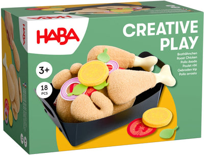 Haba Spielzeug Brathähnchen – kreative Spiel-Rollenspielküche.