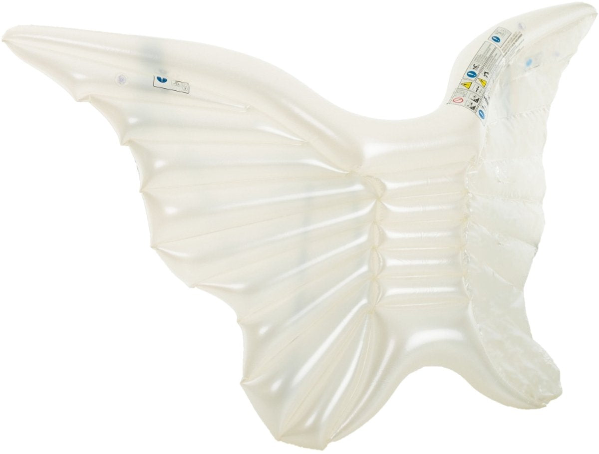 Didak Pool-Luftmatratze Mega Angel Wings – Luftmatratze – 250 x 130 x 15 cm – aufblasbar