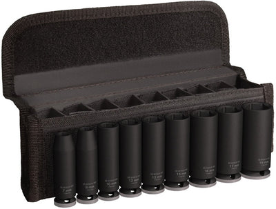 Bosch Professional Pro Impact Schlag-Stecknuss-Set lang 3 8 9-teilig – 2608003037