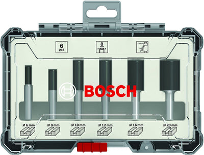 Bosch 6-teiliger Schlitzfräser-Satz ¼ Schaft - 2607017467
