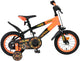 Volare Strike Kinderfahrrad – Jungen – 12 Zoll – Schwarz Orange