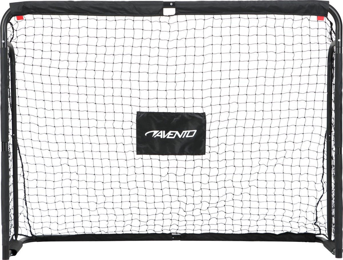 Avento Fußballtor mit Zielscheibe - Stahl - ca. 160 x 60 x 120 cm