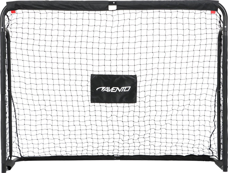 Avento Fußballtor mit Zielscheibe - Stahl - ca. 160 x 60 x 120 cm