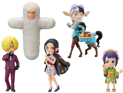 Banpresto One Piece WCF Minifiguren 7 cm Wanokuni Onigashima 5 Display (12)