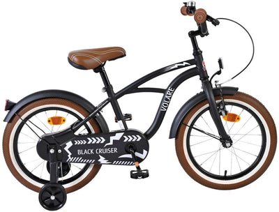 Yipeeh 16 Zoll Fahrrad schwarz Cruiser 51646