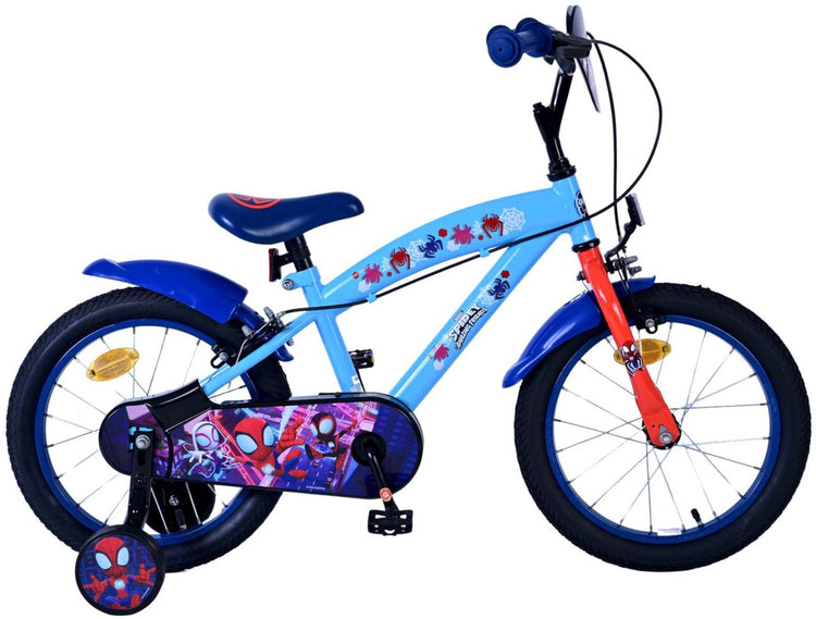 Spidey und seine erstaunlichen Freunde Spidey Children's Bike Boys 16 Zoll blau zwei Handbremsen
