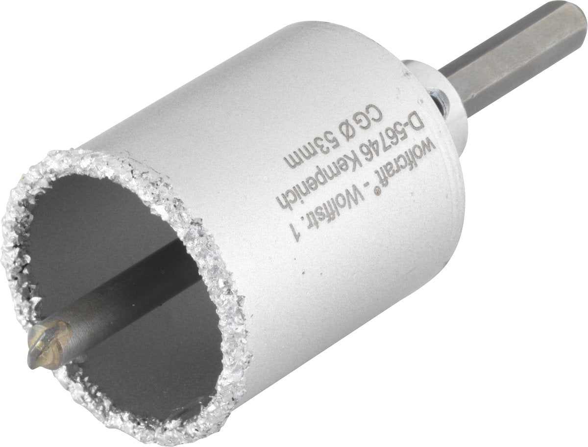 Wolfcraft – Lochsäge 53 mm – für Steinmauerwerk – 3895000
