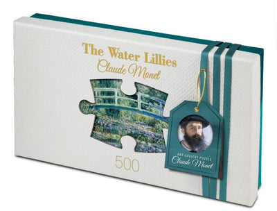 Tucker's Fun Factory Art Gallery – Die japanische Brücke und die Seerosen, der Seerosenteich – Claude Monet – Puzzles 500 Teile