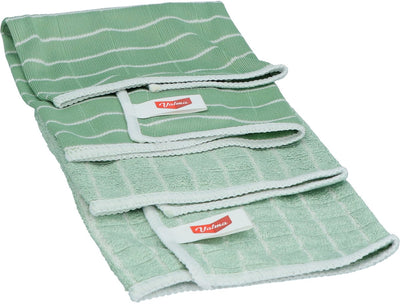 Valma umweltfreundliche Bambus-Mikrofasertücher – 30 x 30 cm – superweich, saugfähig – schwere Qualität – umweltfreundliche Wahl – 2 Stück