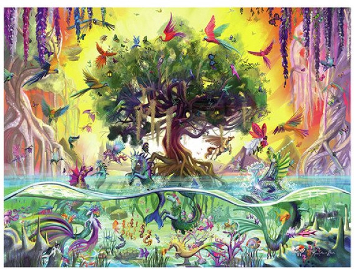 Ravensburger Jigsaw Puzzle Einhorn aus dem siehe u. S. Freunde, 1500st.