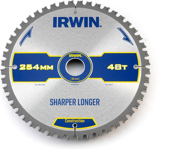 Baureihe Irwin – Kreissägeblatt – 254 mm – 48 Zähne – ATB-Geometrie