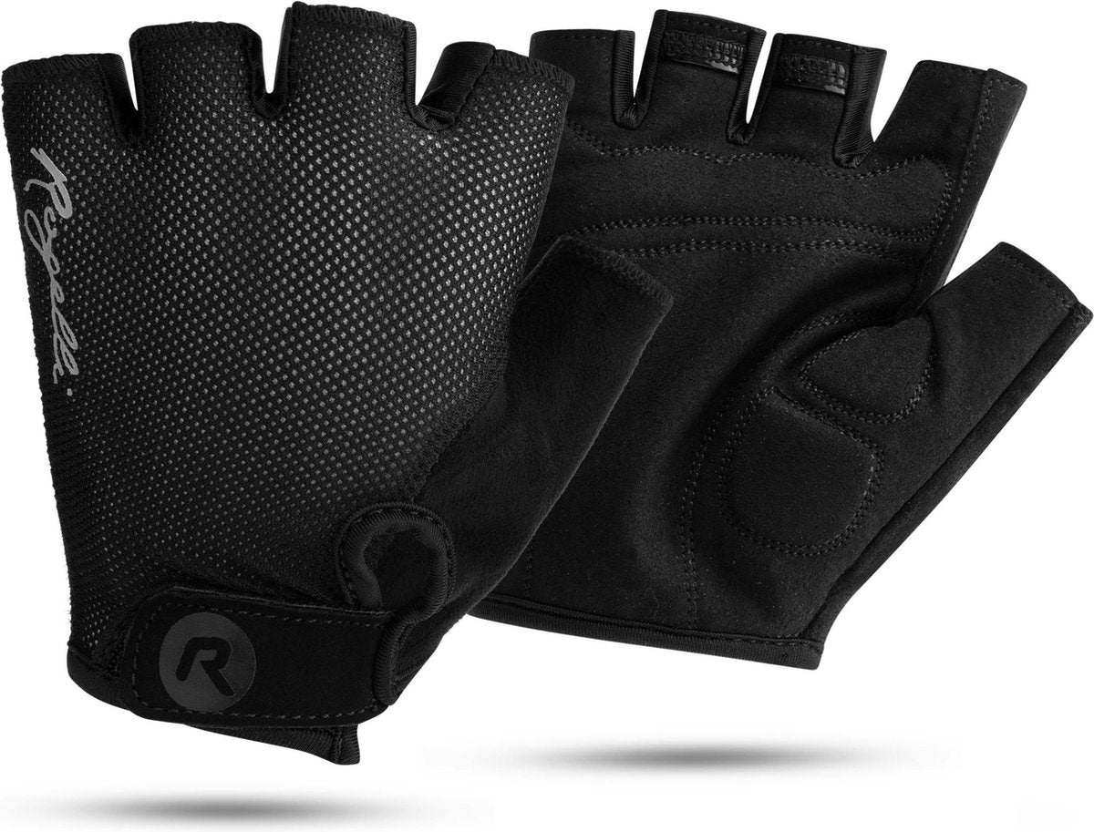 Rogelli Core Fahrradhandschuhe Damen – Sommer – Schwarz – M