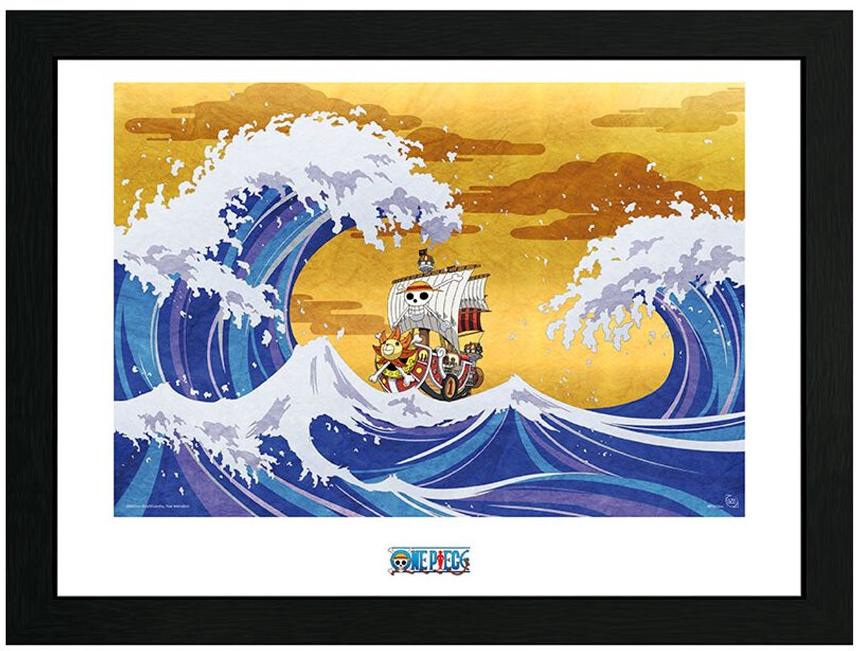 One Piece Thousand Sunny Unisex-Wandposter – mehrfarbig – Standard