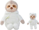 Simba Toys Plüsch - Kuscheltier Faultier im Strampler sitzend - 21cm