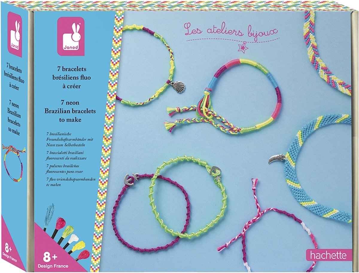 Janod – Studio – Herstellung von Bijoux-Neonarmbändern