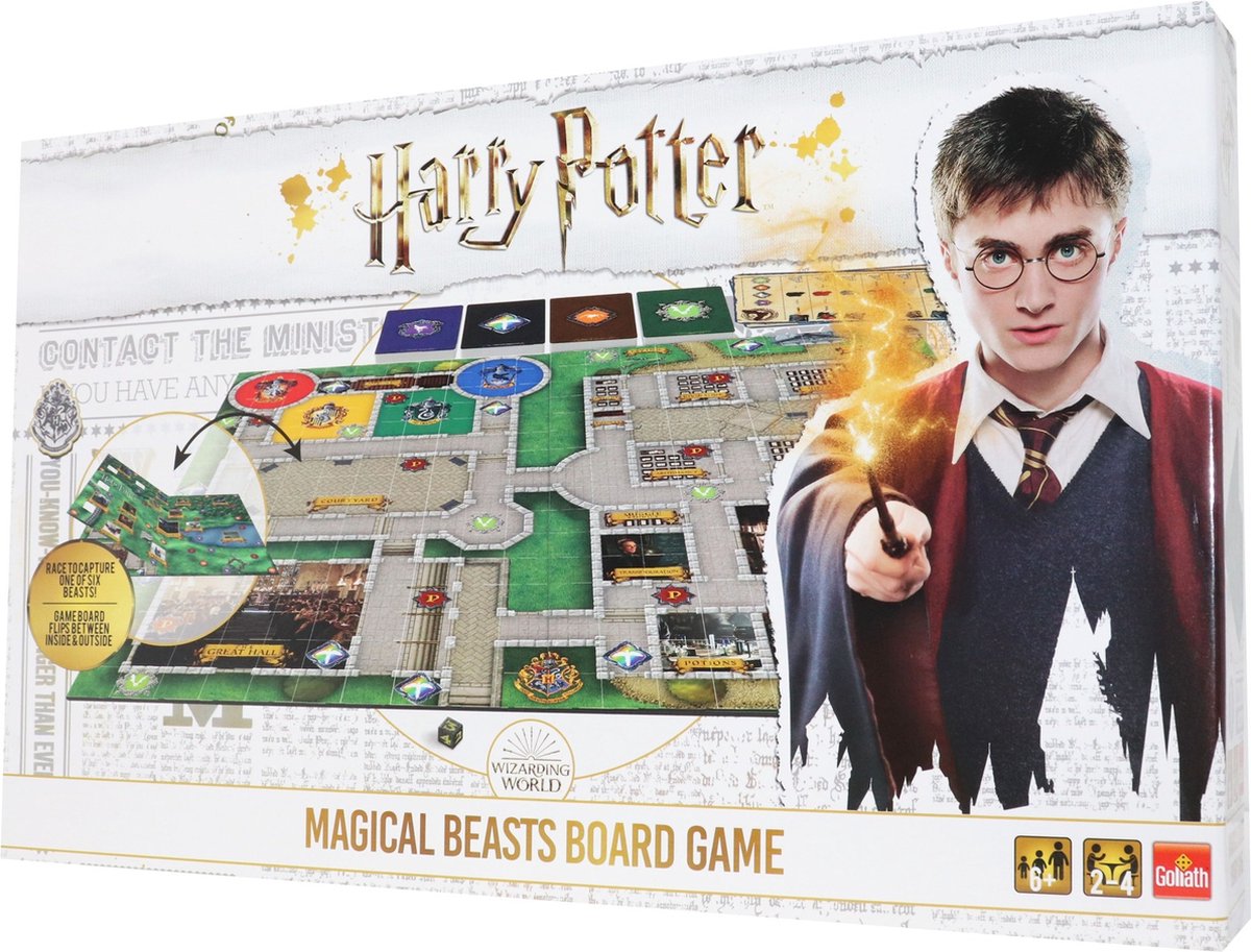 Goliath -Spiele Harry Potter Magical Beasts Brettspiel