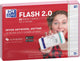 Oxford Flash 2.0 – Karteikarten – liniert – A6 – rosa Rand – 80 Stück