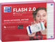 Oxford Flash 2.0 – Karteikarten – liniert – A6 – fuchsiafarbener Rand – 80 Stück