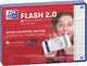 Oxford Flash 2.0 – Karteikarten – liniert – A6 – blauer Rand – 80 Stück