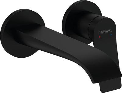 Hansgrohe Vivinis Einbau-Waschtischarmatur Wandausladung 192 mm Schwarz matt