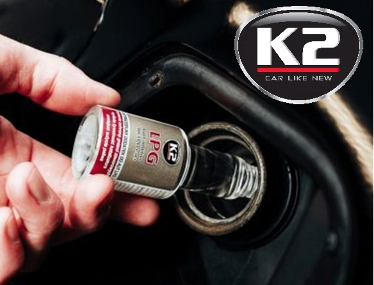 K2 LPG 50 ml – Kraftstoffzusatz für LPG-Autos – Schutz für Ventilsitze