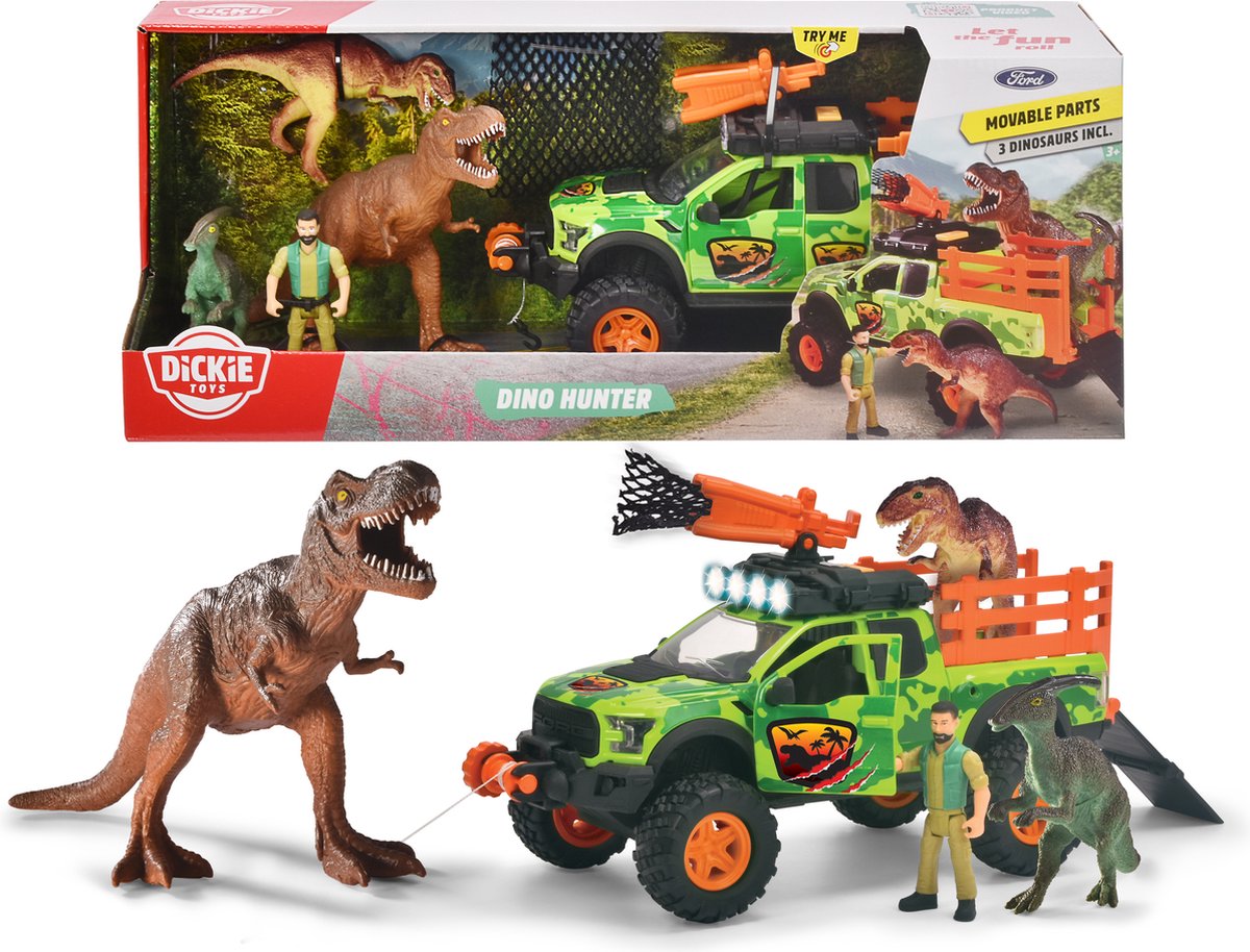 Dickie Dino Hunter spielen Set