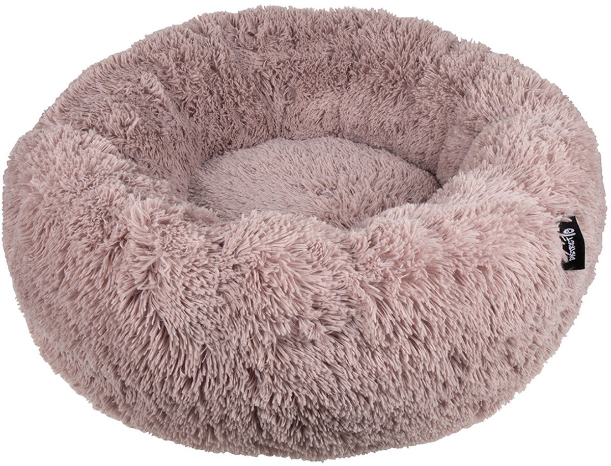 District 70 Fuzz Donut Hundebett – Sand – groß ø 80 cm