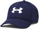 Under Armour M Blitzing Low Str-Blu Herrenkappe – Mitternachtsmarine – Weiß