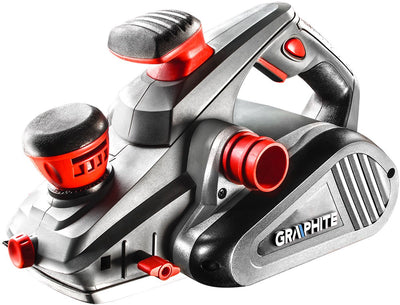 Graphite 59g680 – elektrischer Hobel – 1300 W – 110 mm Arbeitsbreite – rutschfeste Griffe