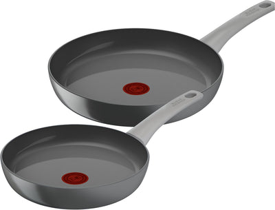Tefal Renew On - Bratpfannenset - ø24 und ø28 cm - PFAS-frei - Keramik - für Induktion geeignet