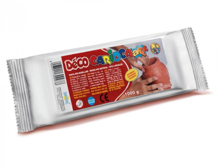 Carioca 30996 21 Material zum Töpfern und Modellieren Modelliermasse 500 g Terrakotta 24 Stück(e)
