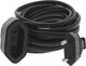 Q-Link-Verlängerungskabel – Euro – H03VVH2-F – 2 x 0,75 mm² – 3 m – Schwarz