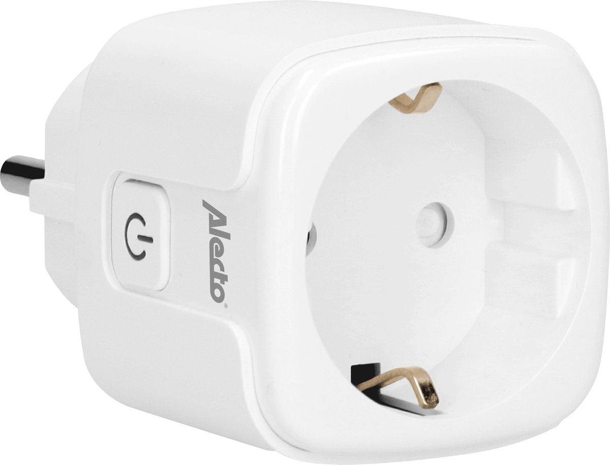 Alecto smart-plug10 – intelligenter WLAN-Adapter – 16a 3680 W – weiß