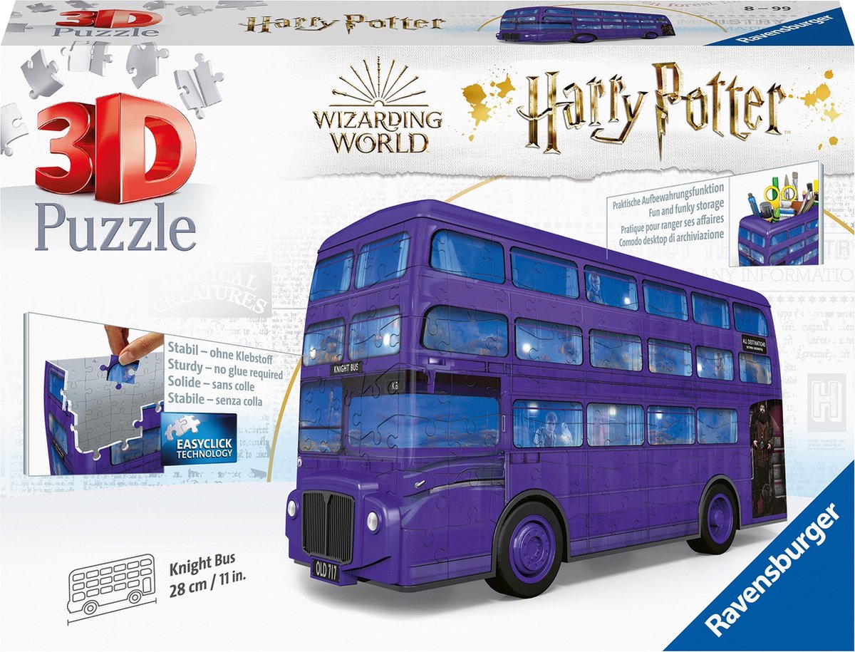 Ravensburger Harry Potter Bus – 3D-Puzzle – 216 Teile