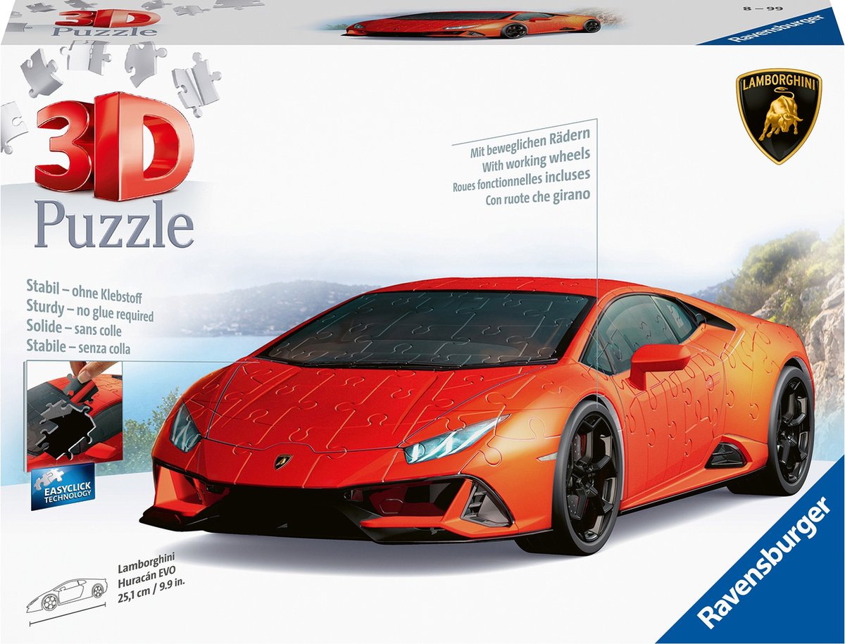 Ravensburger - 3D -Puzzle - Lamborghini Huracan Evo