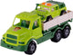 Cavallino Toys Cavallino XL Torpedo -LKW mit Überleben Jeep Groen, 44,5 cm
