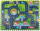 Eddy Toys Puzzlematte Stadt 12 Teile – Spielmatte mit Straßen und Autos – Schaumstoff-Spielmatte für Kinder mit Fliesen – Straßennetz-Spielmatte für drinnen – Bodenmatte Spielzeug – 90 x 120 cm