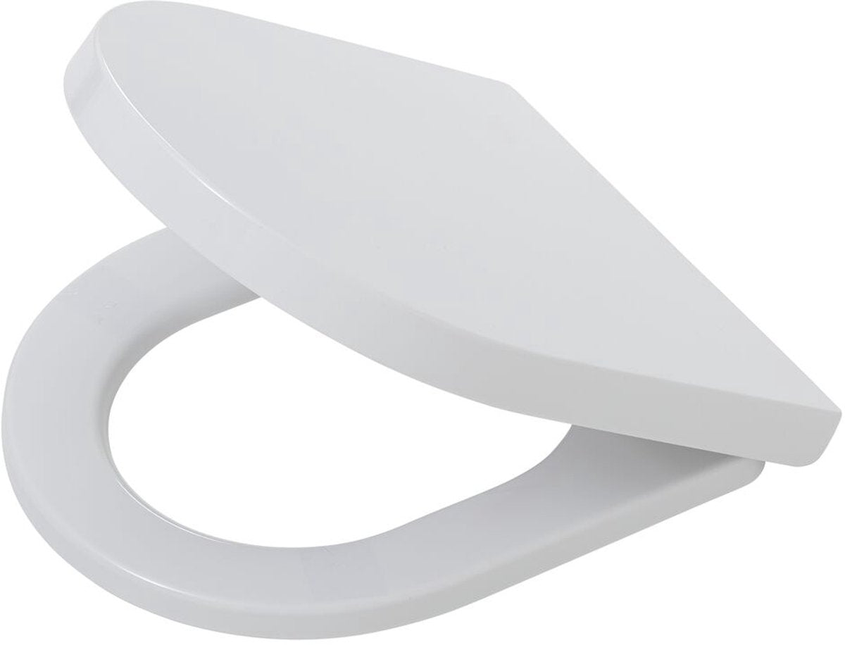 Tiger Vermont – Toilettensitz mit Deckel – 100 % recycelter Thermoplast – weiß