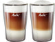 Melitta 2er Set Borosilikatgläser für Latte Machiatto 300 ml transparent