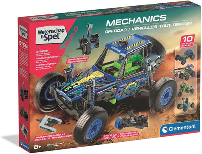 Clementoni Science and Spel - Mechanik außerhalb von Road Bouwset, 10 Modelle