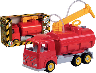 Androni Feuerwehrwagen mit Wassersprühung und Weichrädern