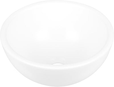Differnz Boomer Waschbecken - Keramikwaschbecken - Weiß - ã˜ 20 x 10 cm